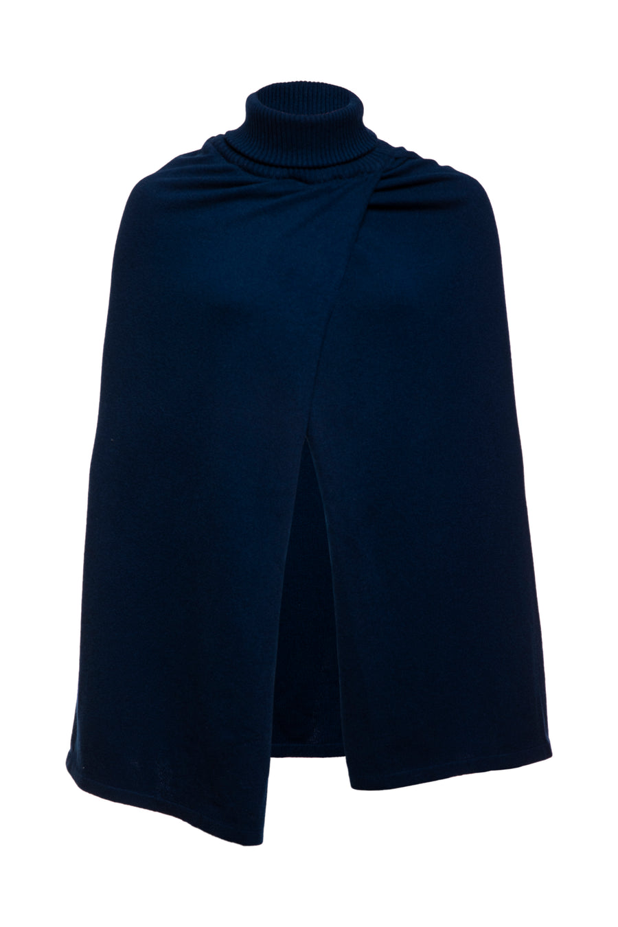 Spinel High Neck Knitted Cape