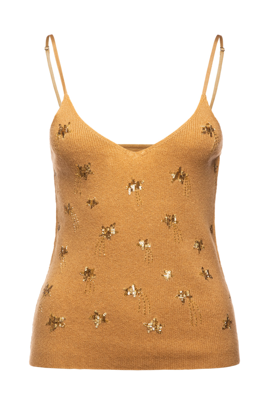 Quartz Embroidered Camisole With Silk Tube Strap