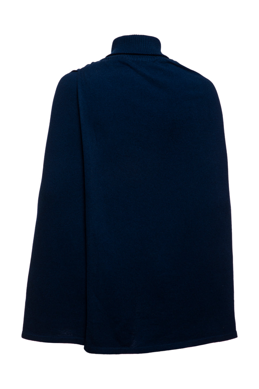 Spinel High Neck Knitted Cape