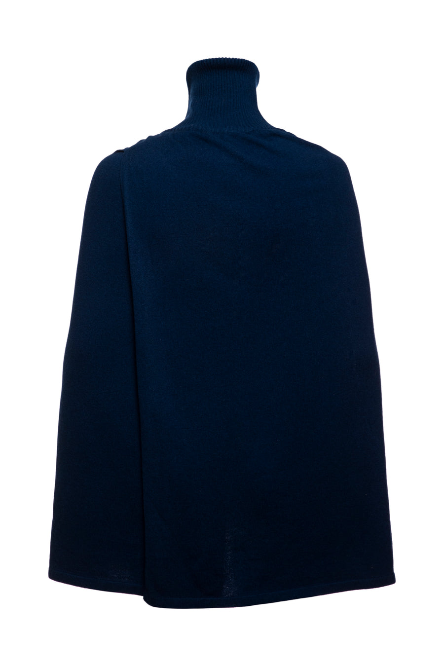 Spinel High Neck Knitted Cape