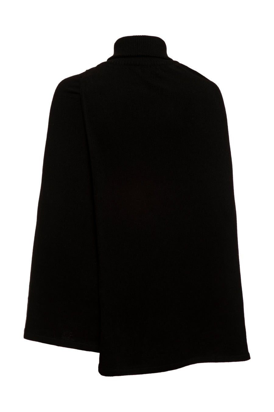 Spinel High Neck Knitted Cape