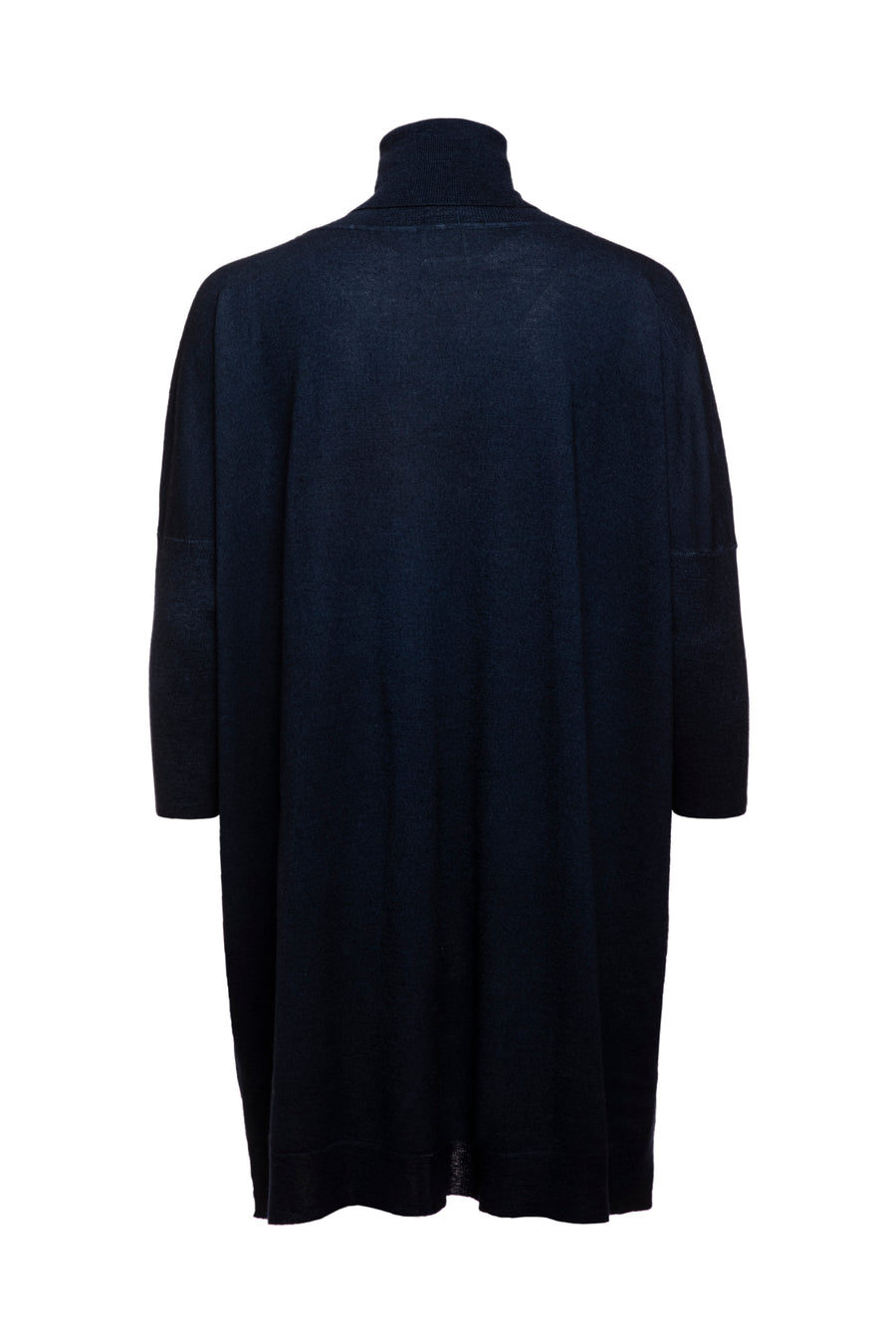 Pyrite With Floral Embroidered Knitted Turtle Neck Top