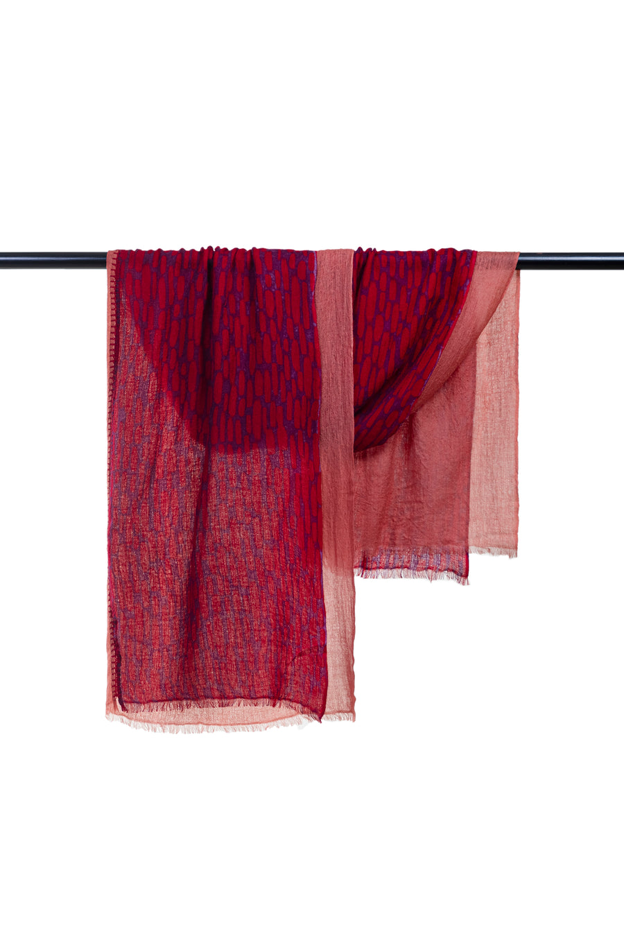 Double Layered Stole Printed Scarf Ali | Tara Oriental