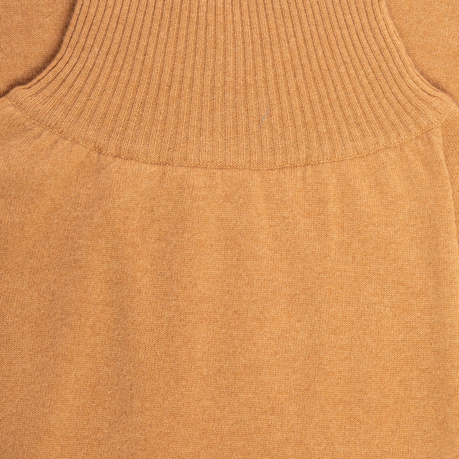 Spinel High Neck Knitted Cape