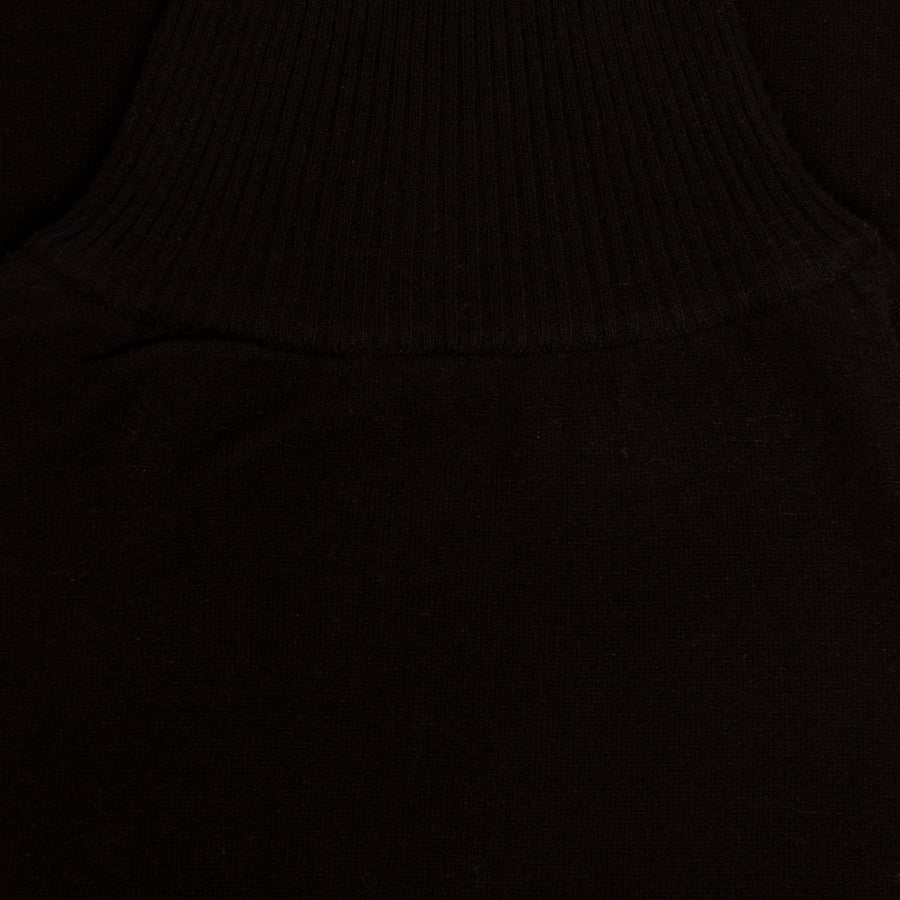 Spinel High Neck Knitted Cape