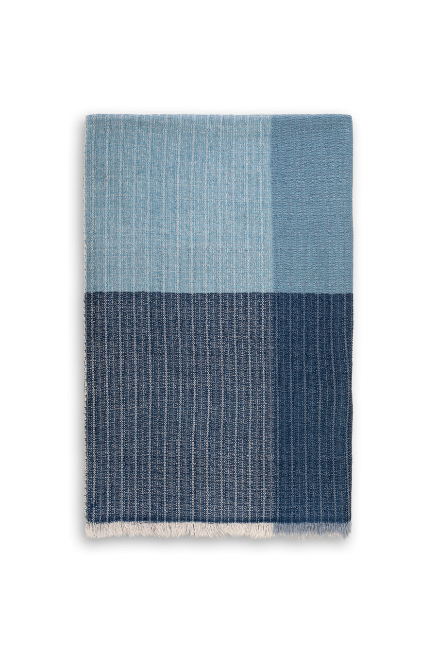 Plain Unisex Scarf Rough Weave
