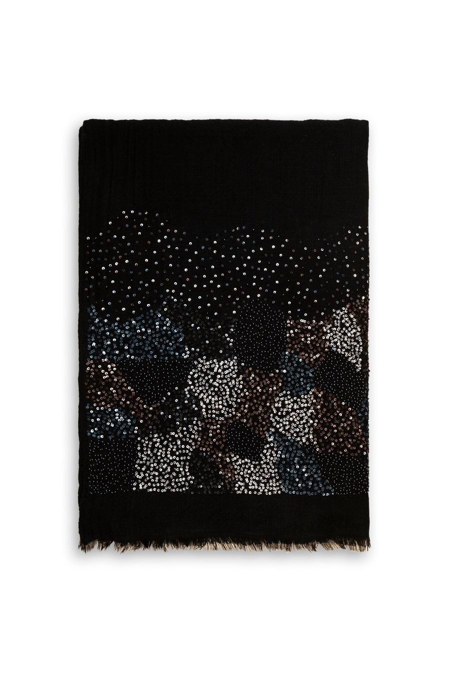 Ocean Embroidery in Baby Diamond