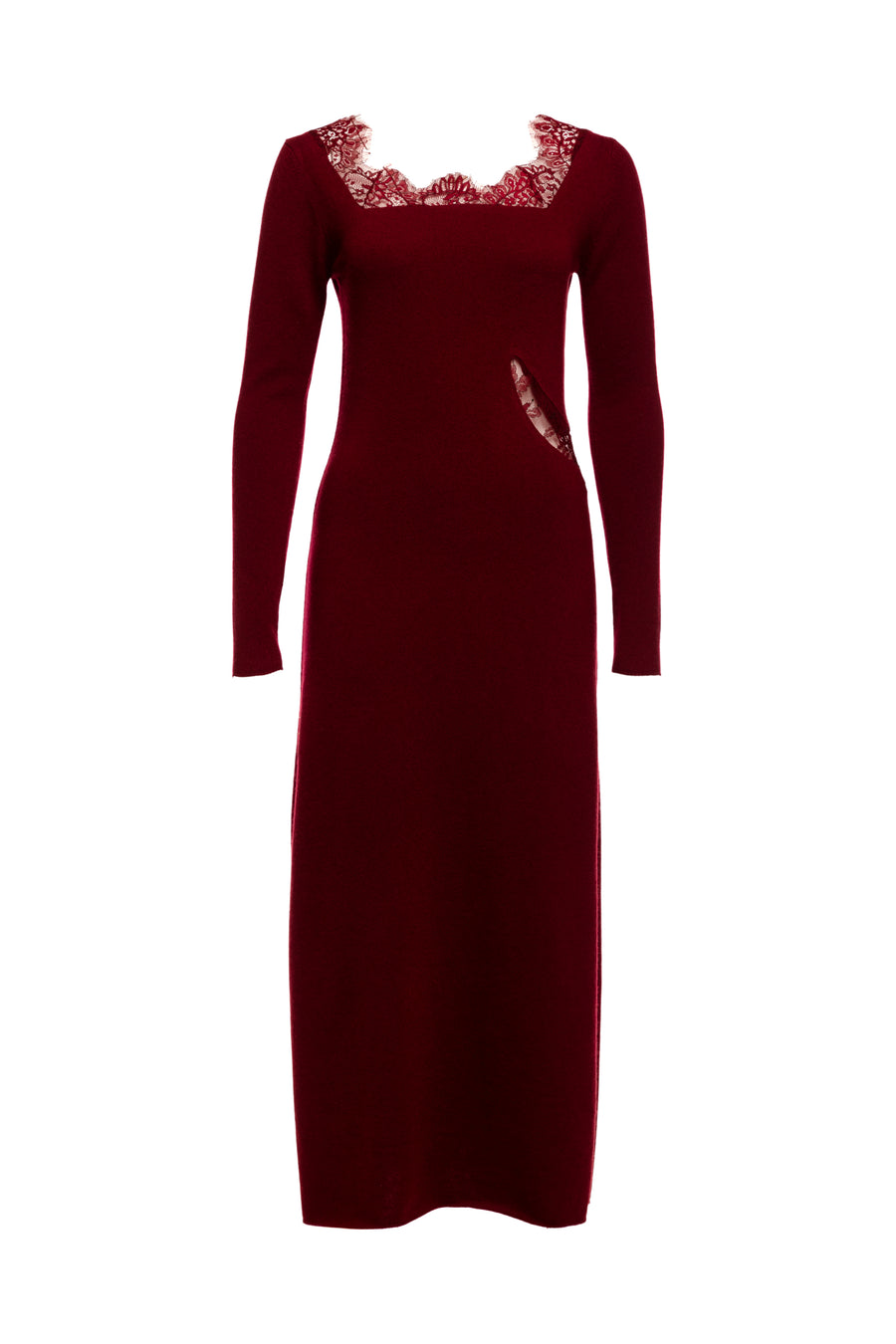 Jade Lace Midi Dress