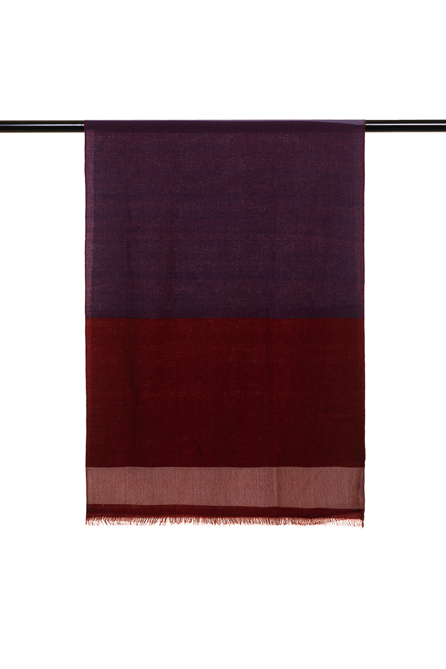 Block Stripe Yarn Dyed Cashmere Scarf | Tara Oriental