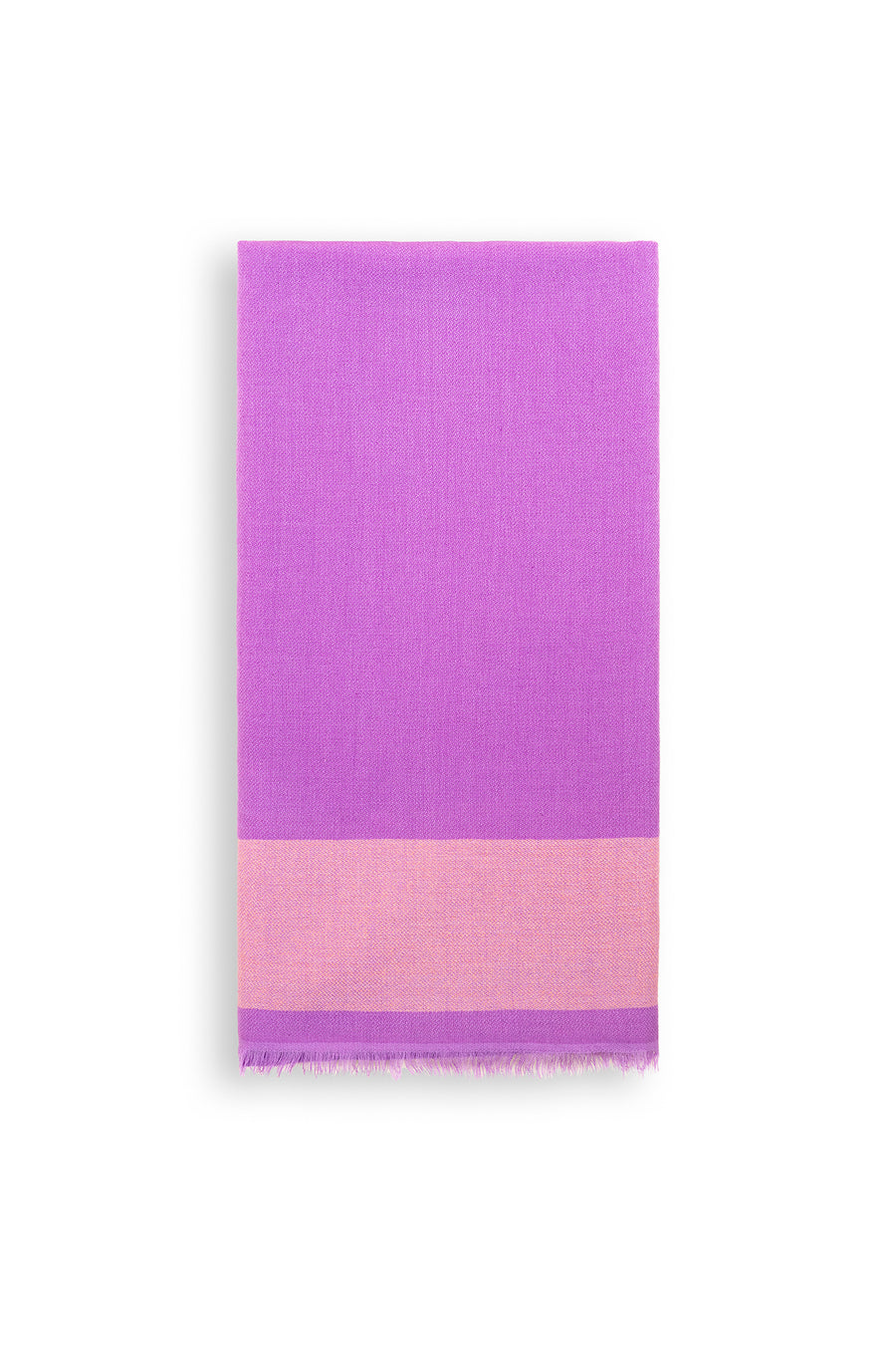 Block Stripe Yarn Dyed Cashmere Scarf For Women