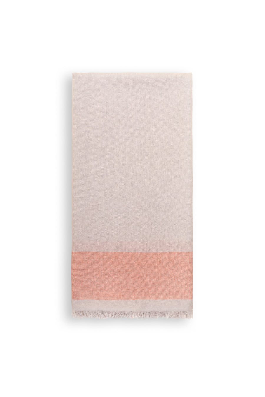 Block Stripe Yarn Dyed Cashmere Scarf For Women