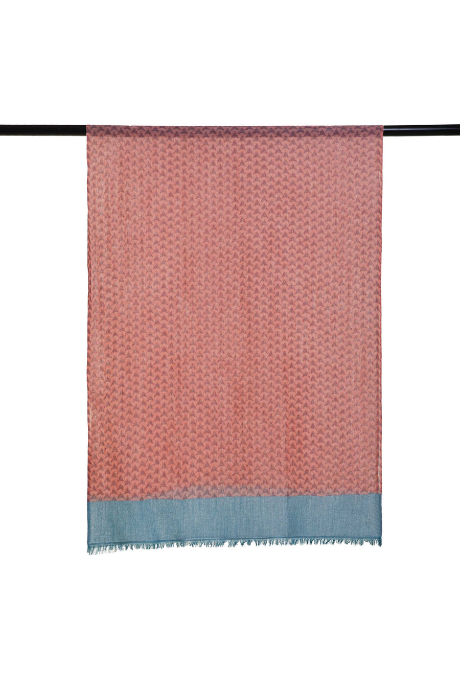 Block Printed Tile | Linen Scarf For Women