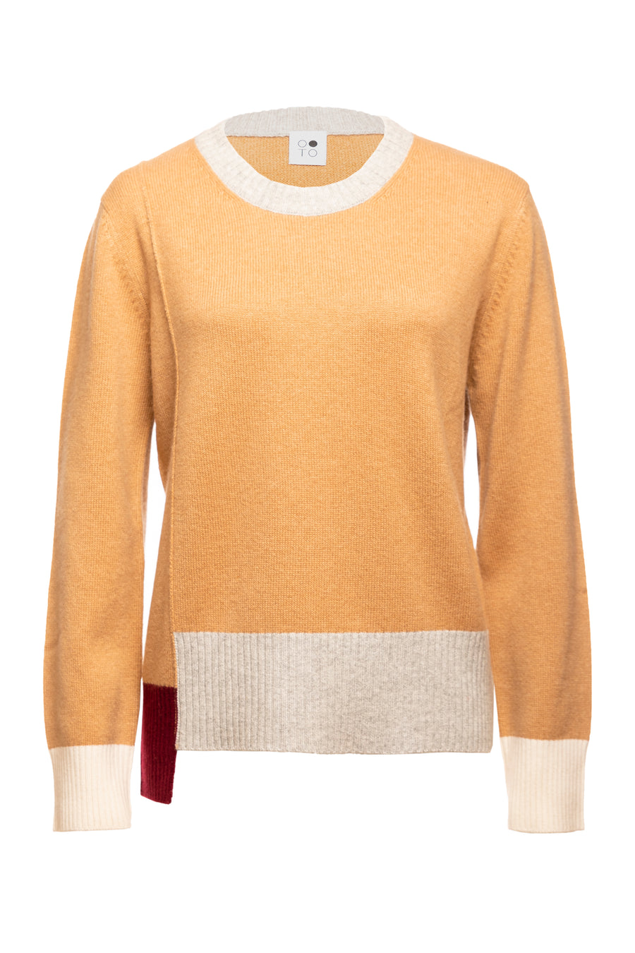 Camel Onyx Crew Neck Sweater
