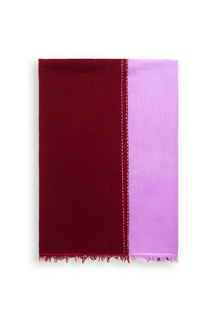 Double Layered Ombre Baby Wool Scarfs | Tara Oriental