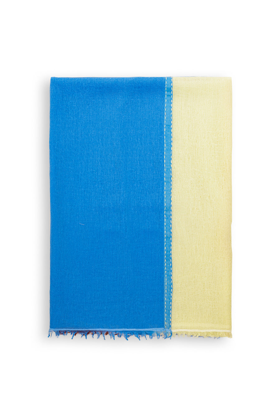 Double Layered Ombre Cashmere Scarf | 100% CASHMERE