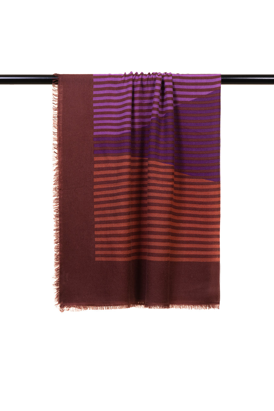 Dusk Printed Stole Cashmere Scarf