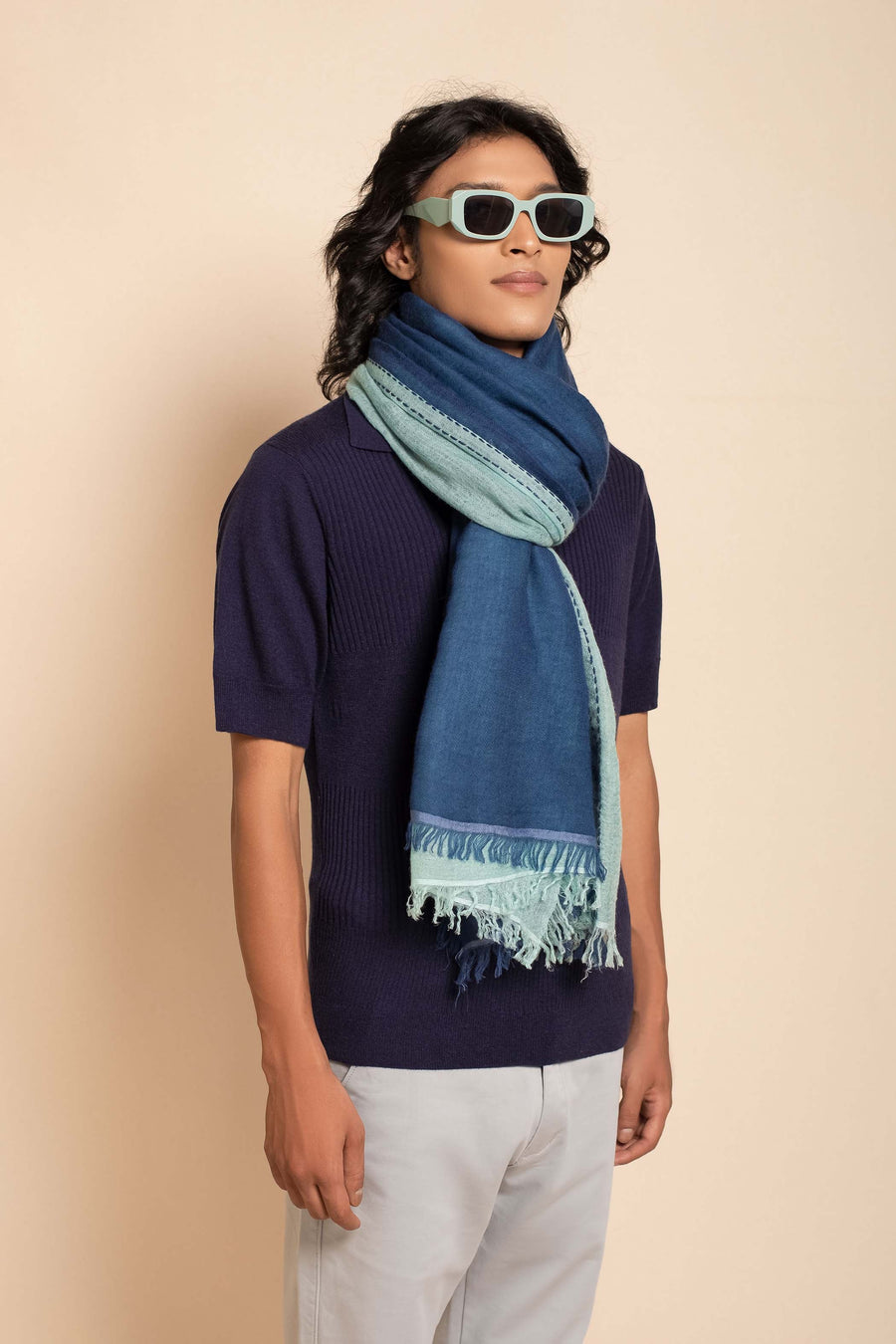 Double Layered Unisex Stole