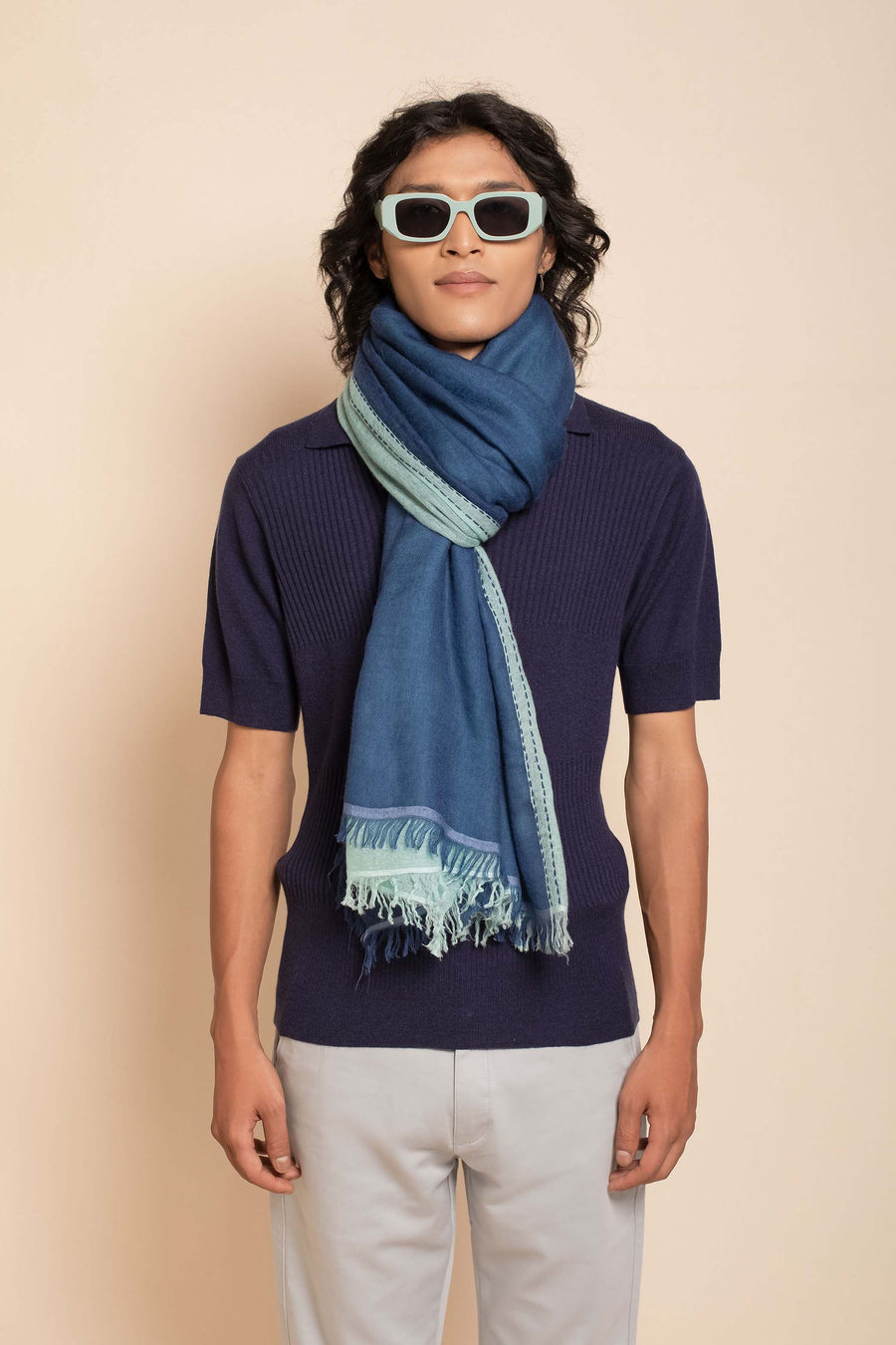 Double Layered Unisex Stole