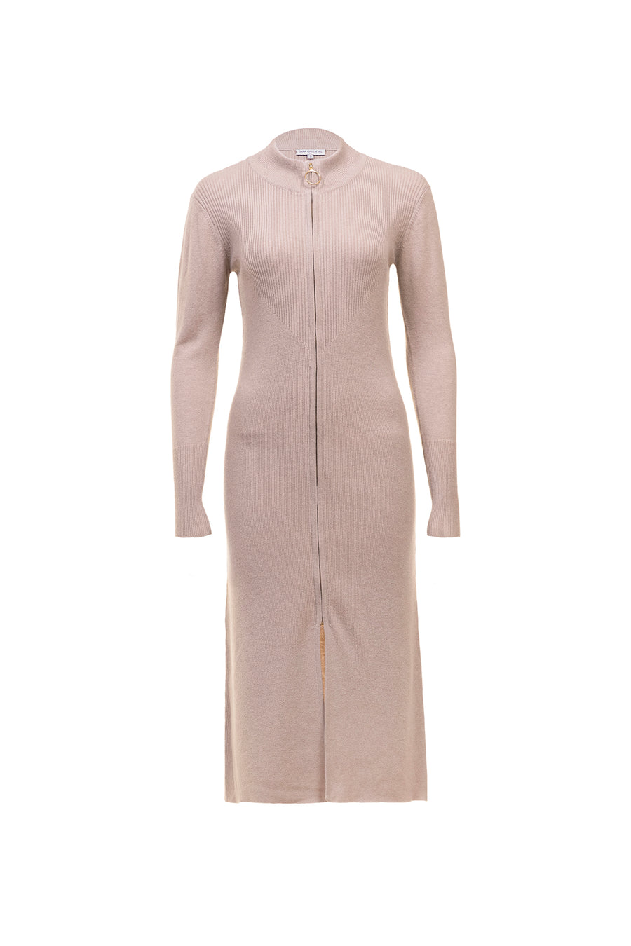 Women's Cashmere Formal Midi Dress