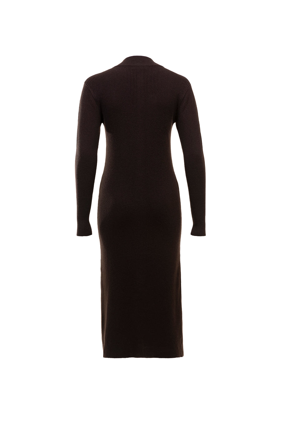 Women's Cashmere Formal Midi Dress