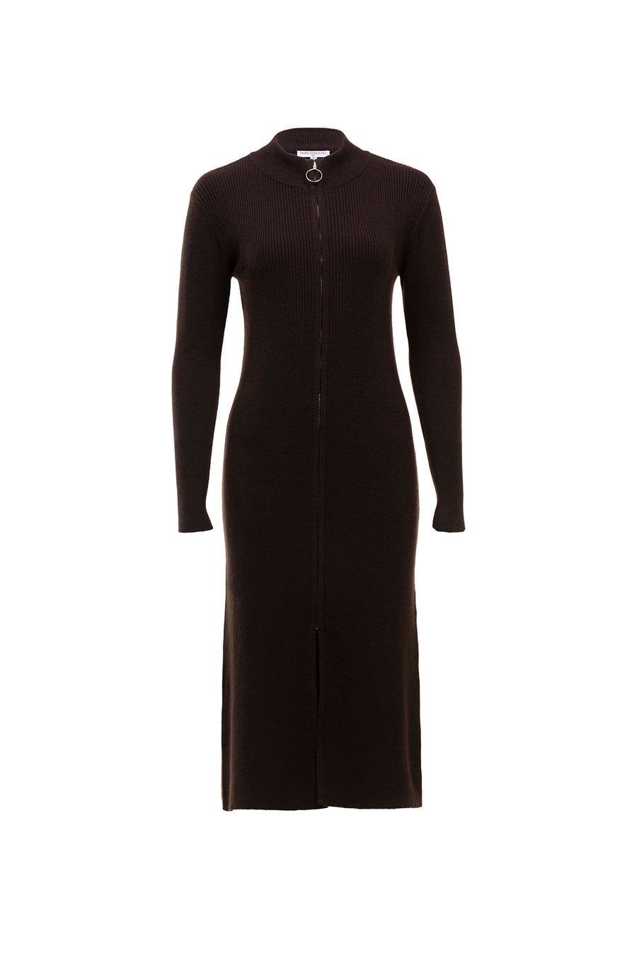 Women's Cashmere Formal Midi Dress