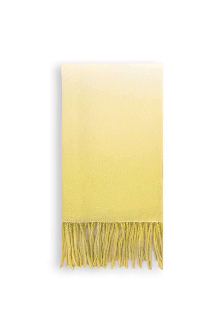 Fringed Ombre Cashmere Silk Scarf