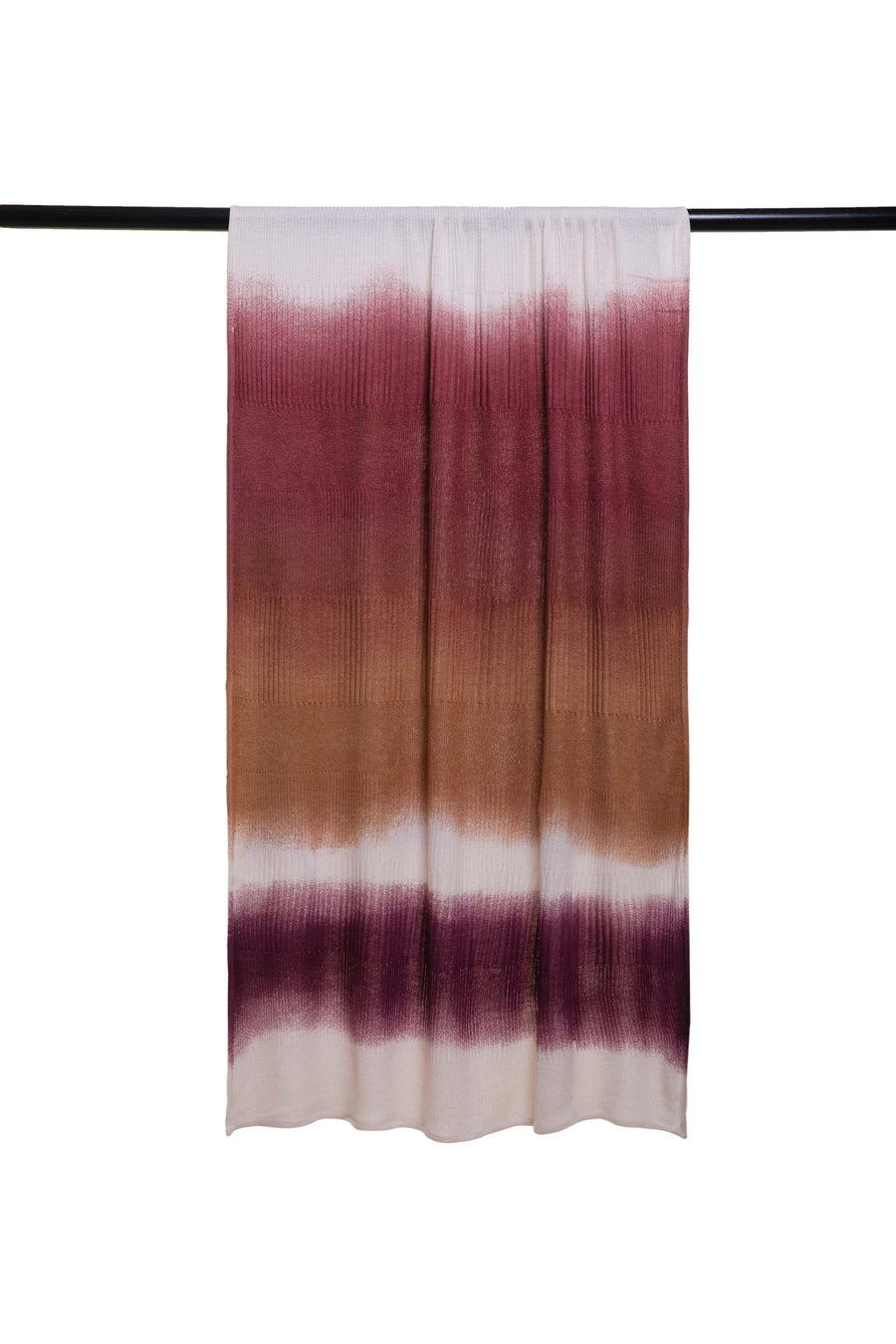 Formal Printed Ombre Stripes Unisex Scarf