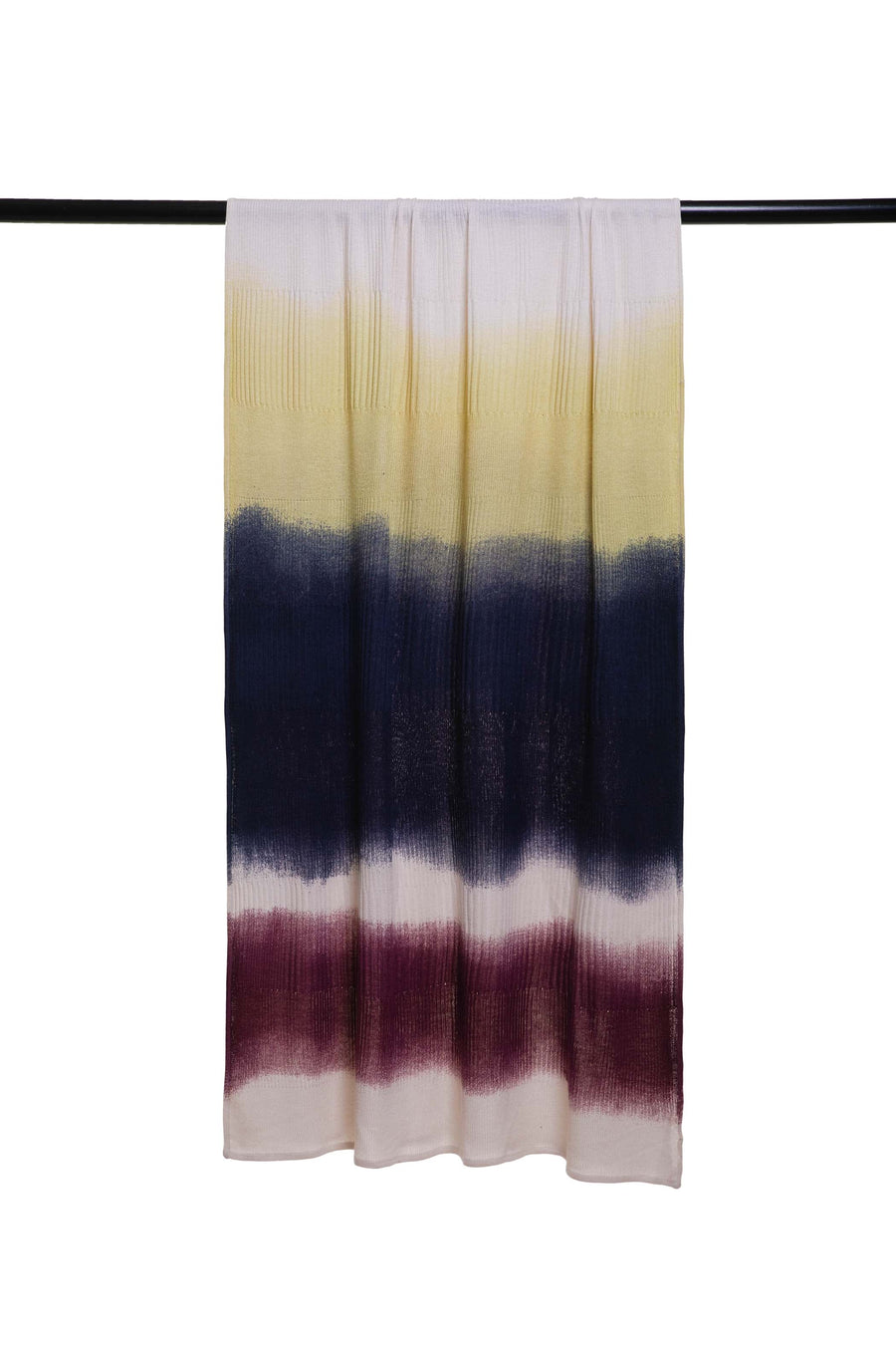 Formal Printed Ombre Stripes Unisex Scarf