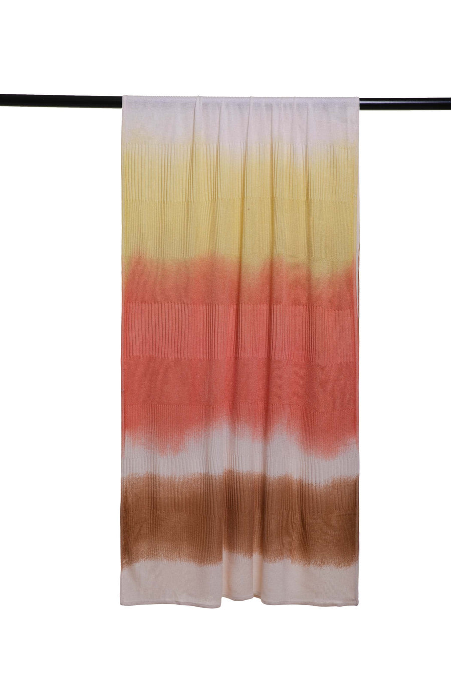 Formal Printed Ombre Stripes Unisex Scarf