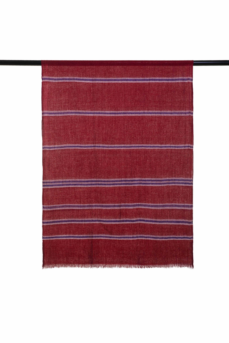 Formal Striped Yarn Dyed Unisex Scarf