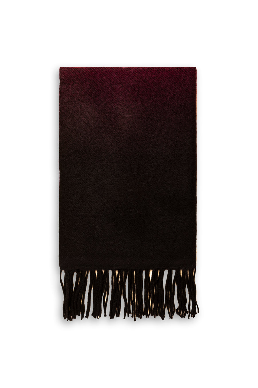 Fringed Ombre Cashmere Silk Scarf