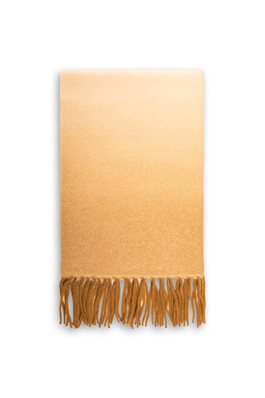 Fringed Ombre Cashmere Silk Scarf