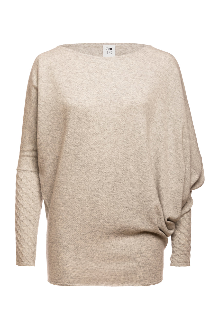 Grey Jewel Asymmetric Top