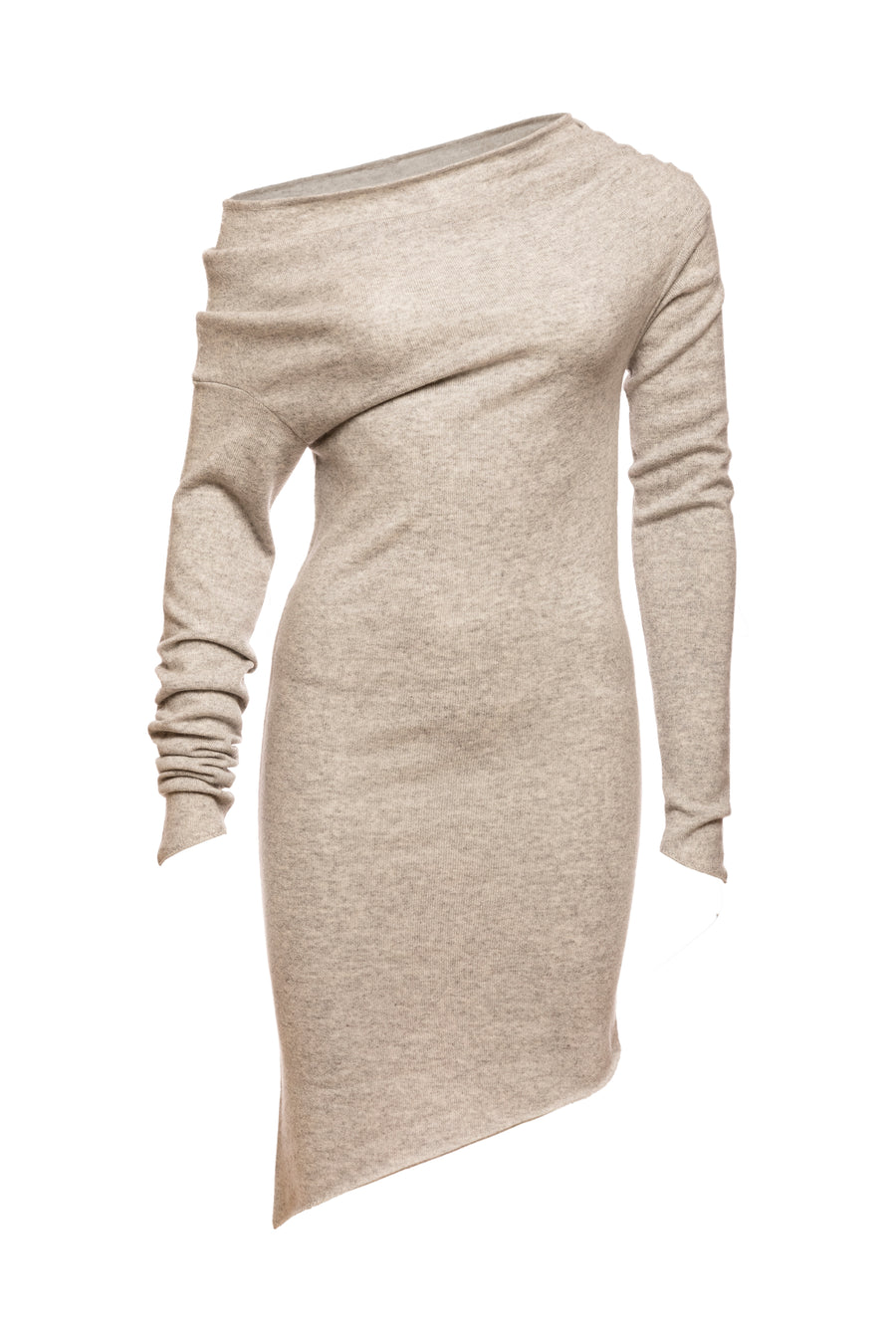 Grey Topaz Mini Asymetrical Dress
