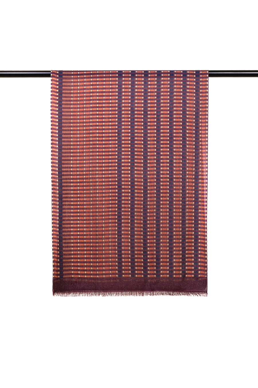 Lattice Multi Color Cashmere Scarf