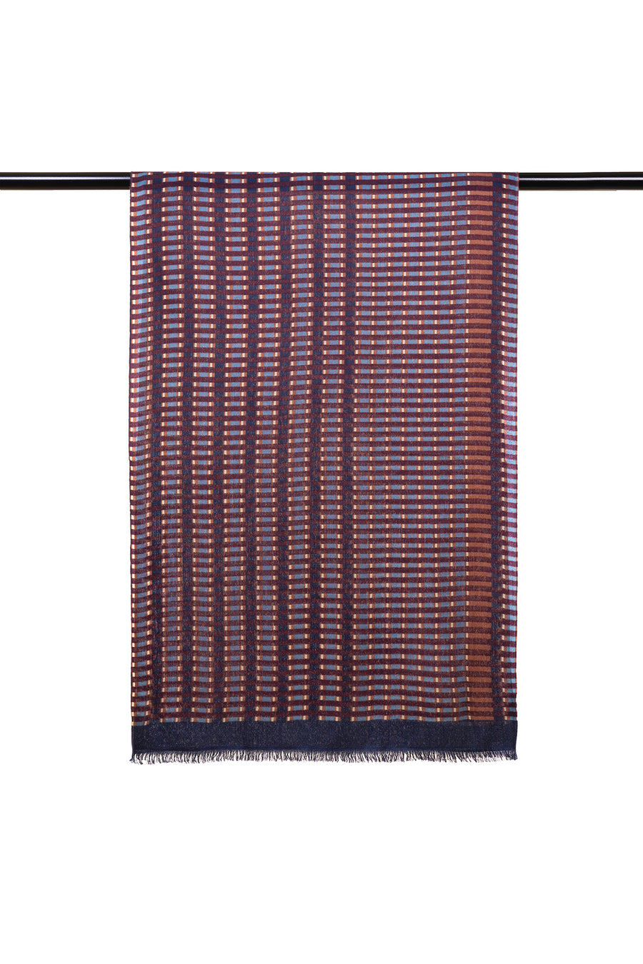 Lattice Multi Color Cashmere Scarf