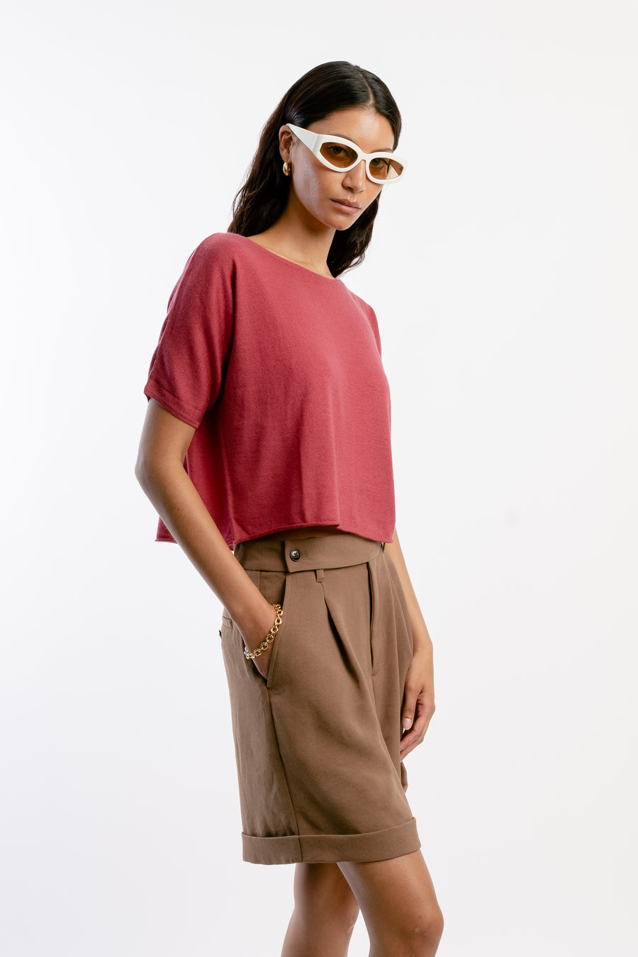 Women's Silk Wool Cashmere Helena T-shirt