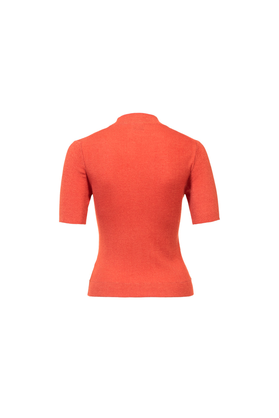 Women's Silk Wool Cashmere Monica Ribbed Top