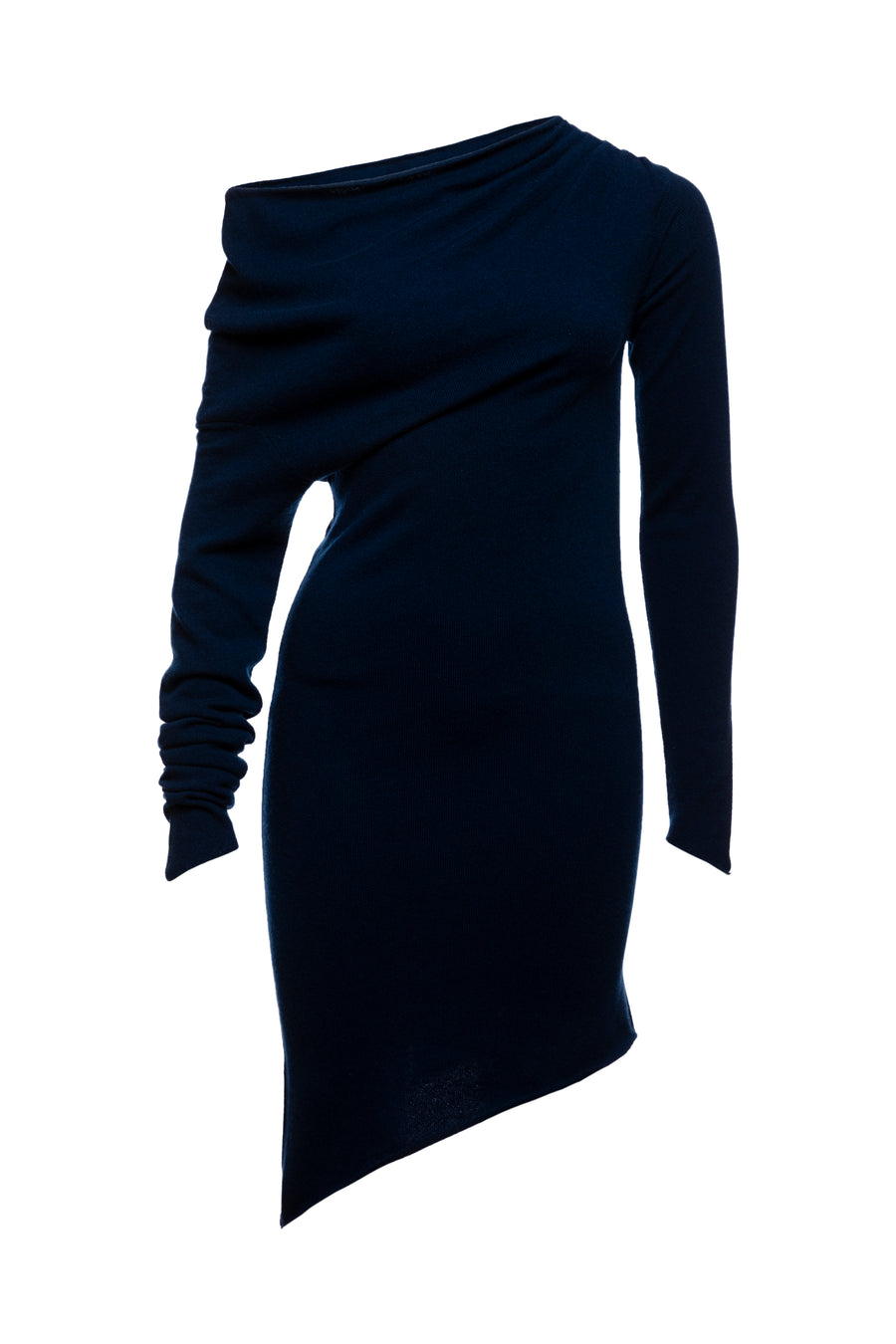 Navy Topaz Mini Asymetrical Dress