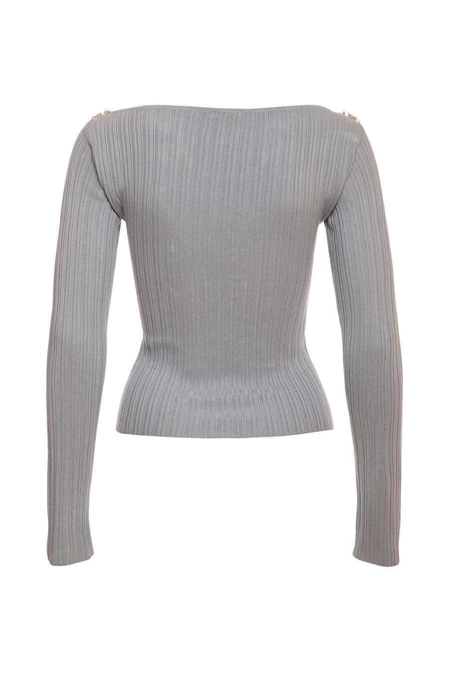 é embroidery rib knit high neck border é embroidery rib knit high neck border オンライン で 販売