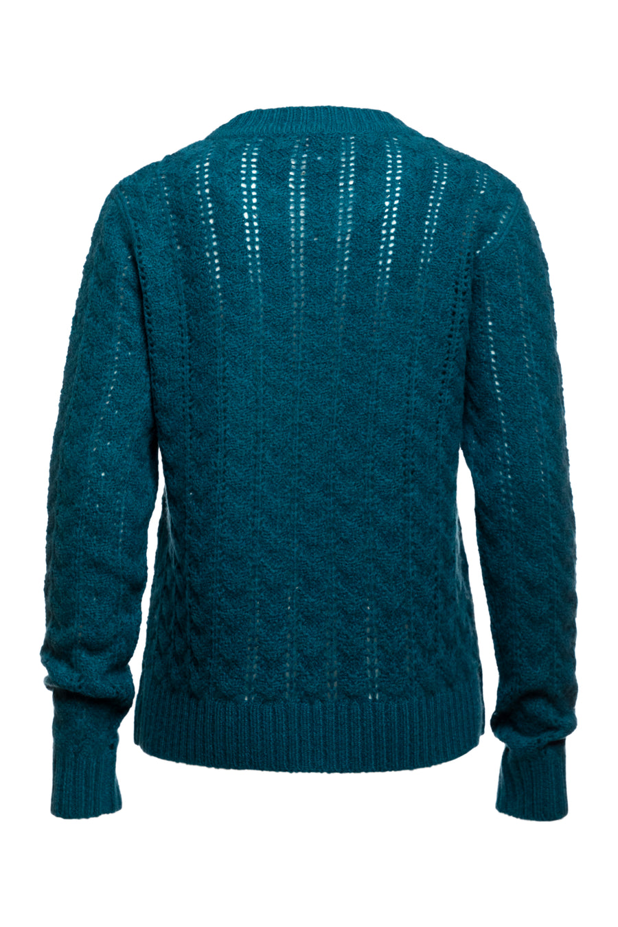 Teal Emerald Round Neck Sweater