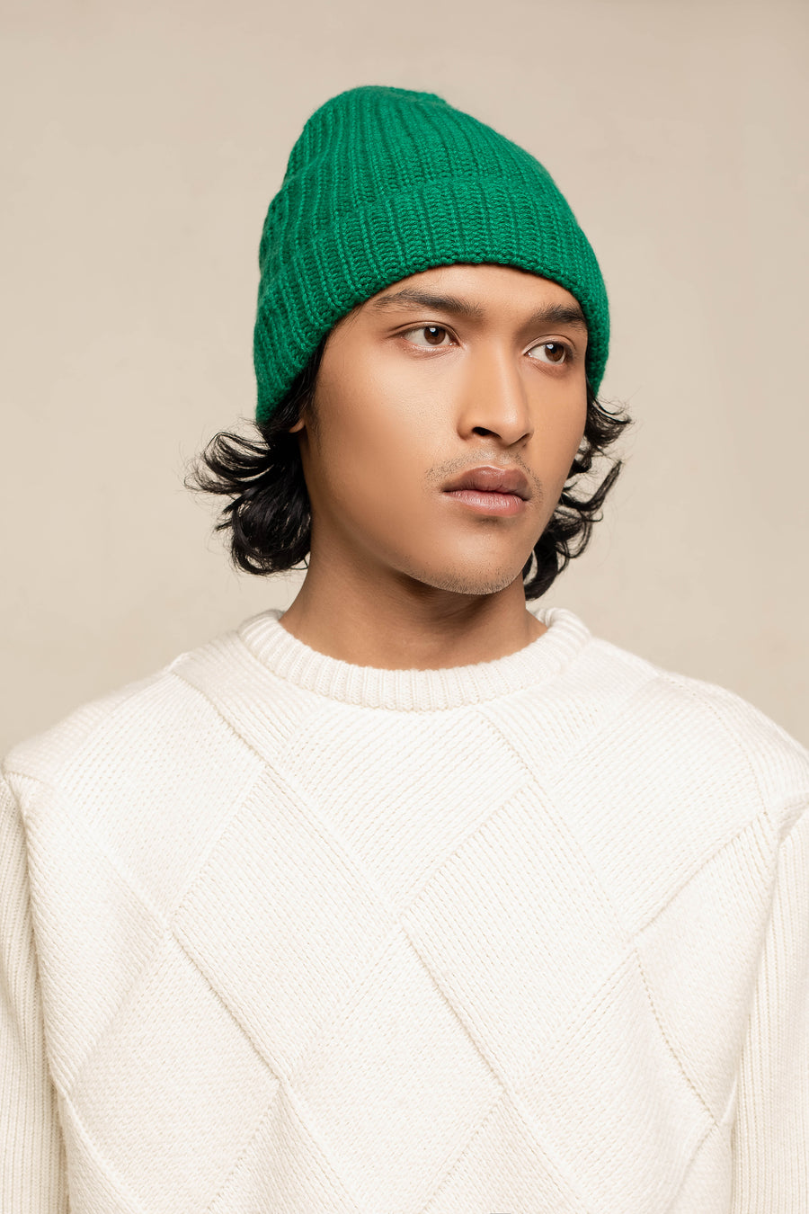 Cashmere Chunky Unisex Beanie | Tara Oriental – TARA