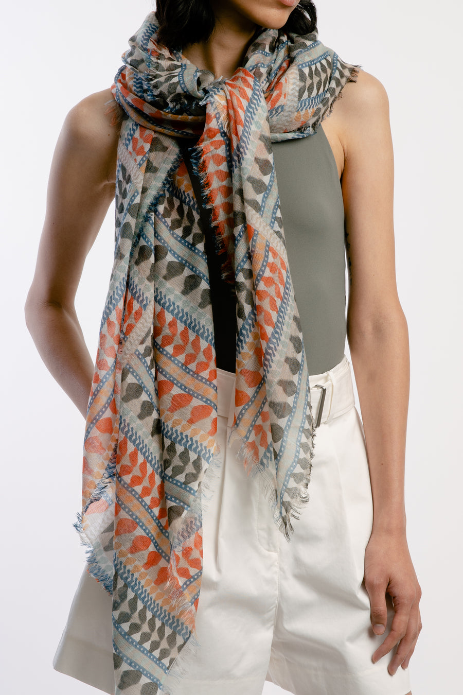 Airy Cashmere Modal Scarf For Women