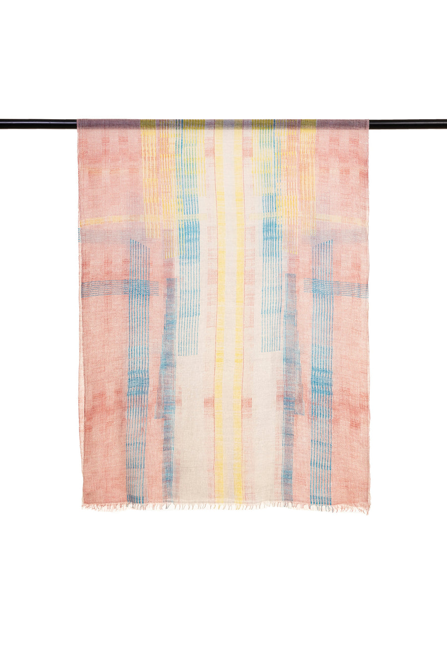 Printed Cashmere Wool Scarf