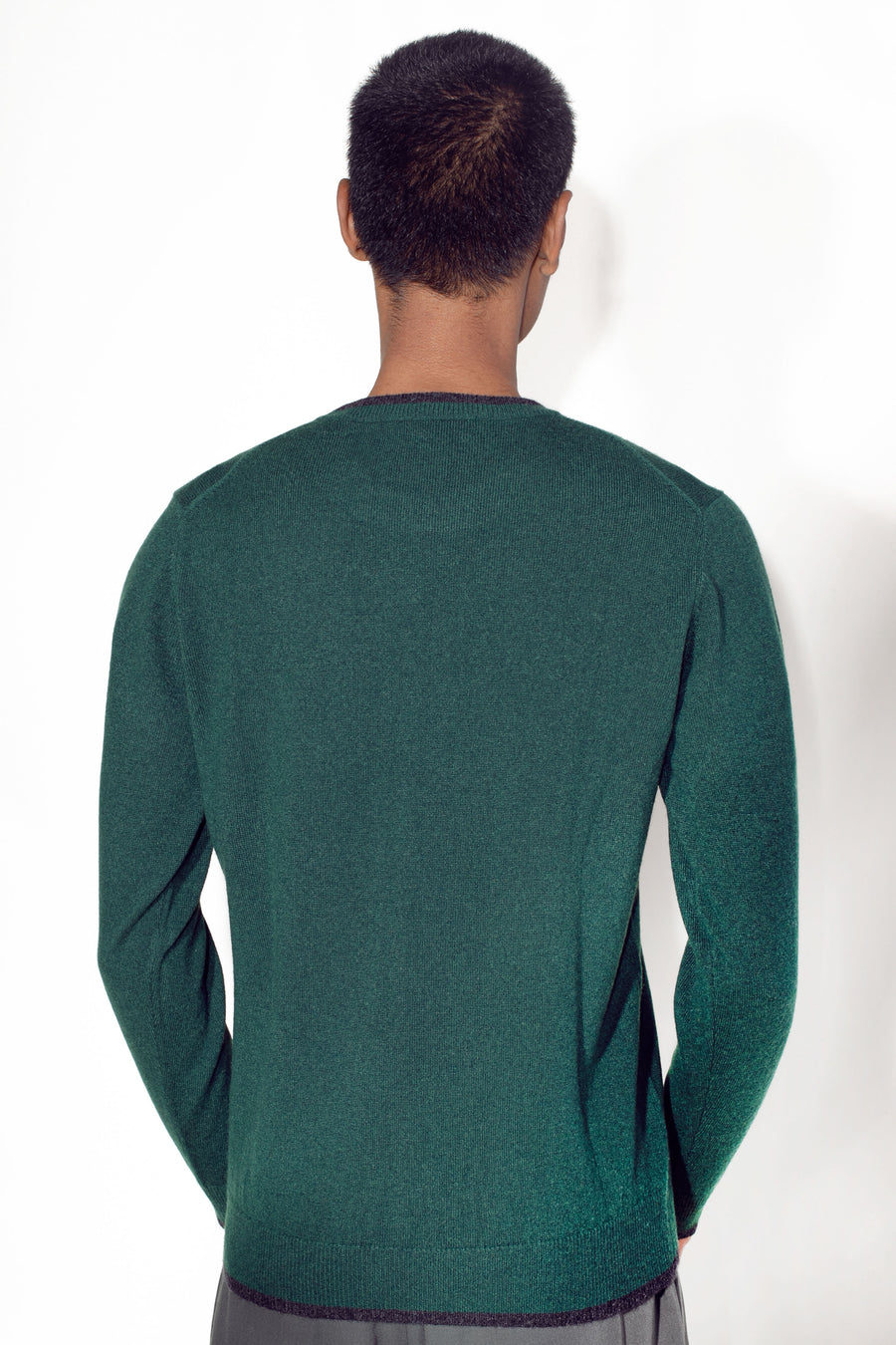 Premium Sustainable Men's Cashmere Sweater | Tara Oriental