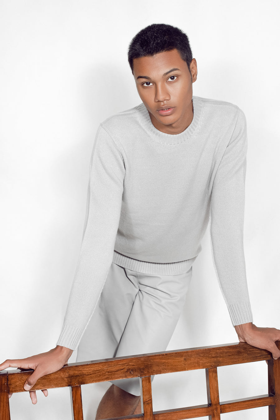 Sustainable Men's Cashmere Sweater | Premium | Tara Oriental