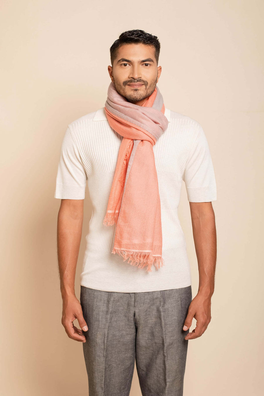 Double Layered Unisex Stole | Tara Oriental