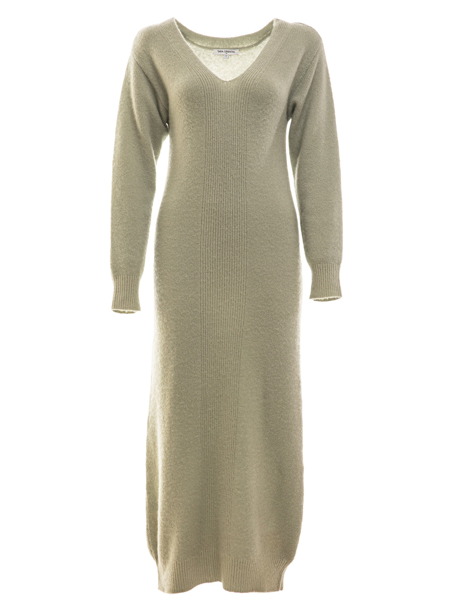 Women's Cashmere Silk Maxi Dress