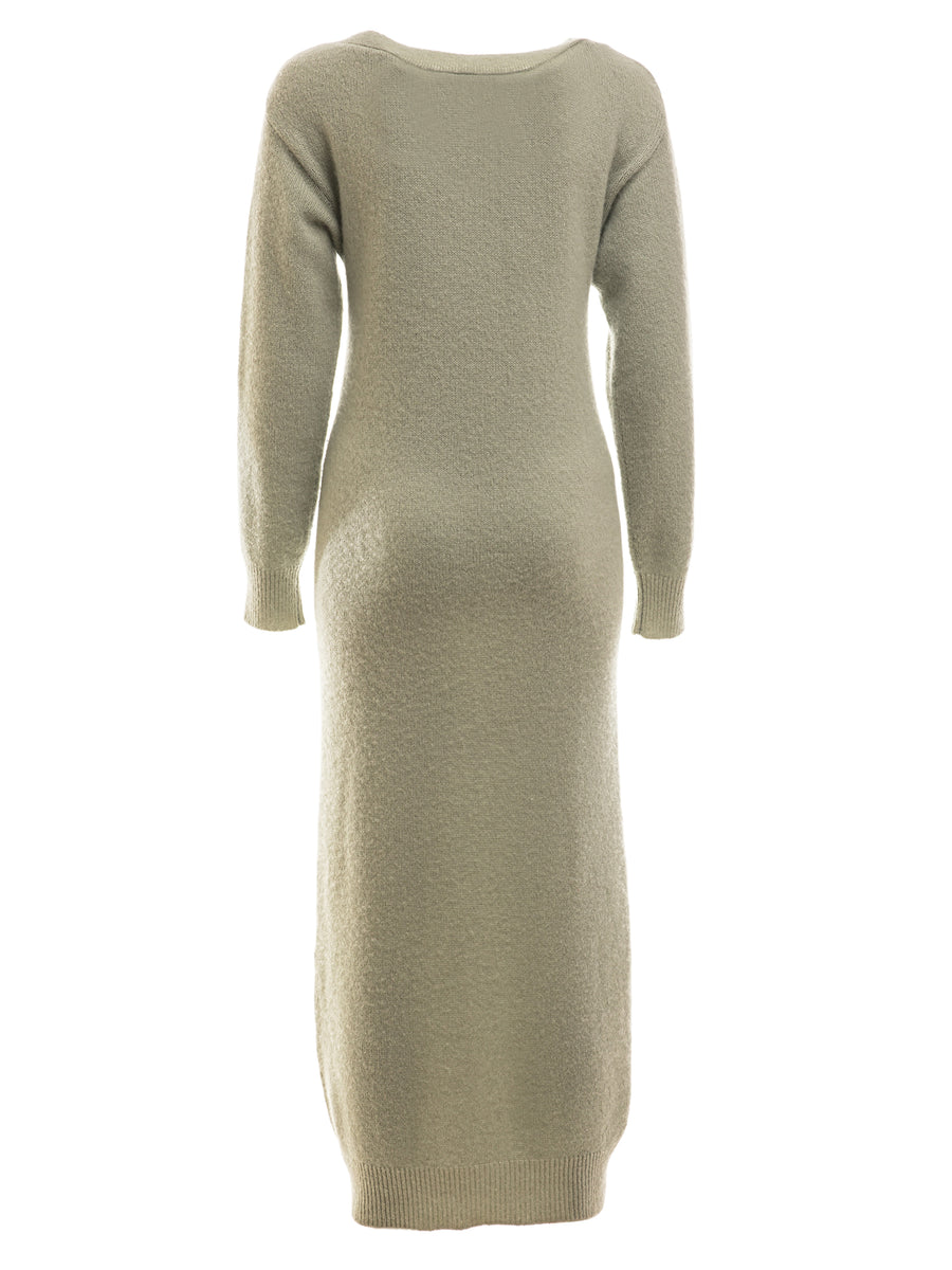 Women's Cashmere Silk Maxi Dress