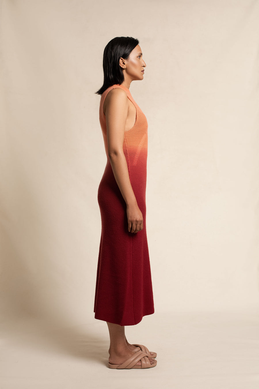 Women's Cashmere  Ombre Dress